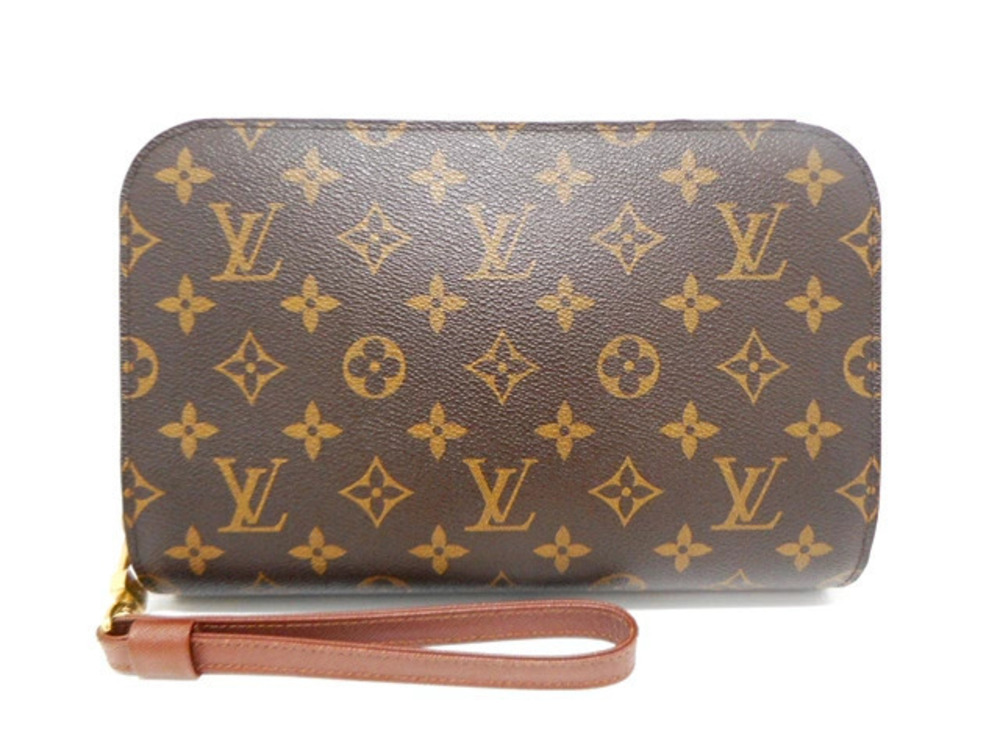 LOUIS VUITTON Bag Orsay Pouch Clutch handle Monogram